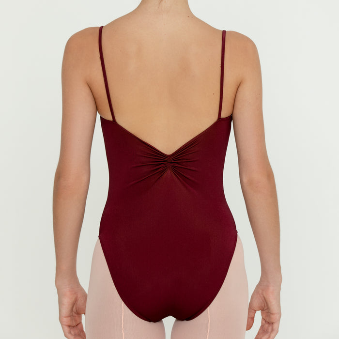 Pinch Leotard WINE