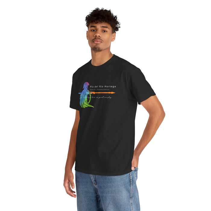 Honor the legacy of Pío del Río Hortega with this Spartan Pride t-shirt by Walt & Pete®. Celebrate queer science, resilience, and history in style.