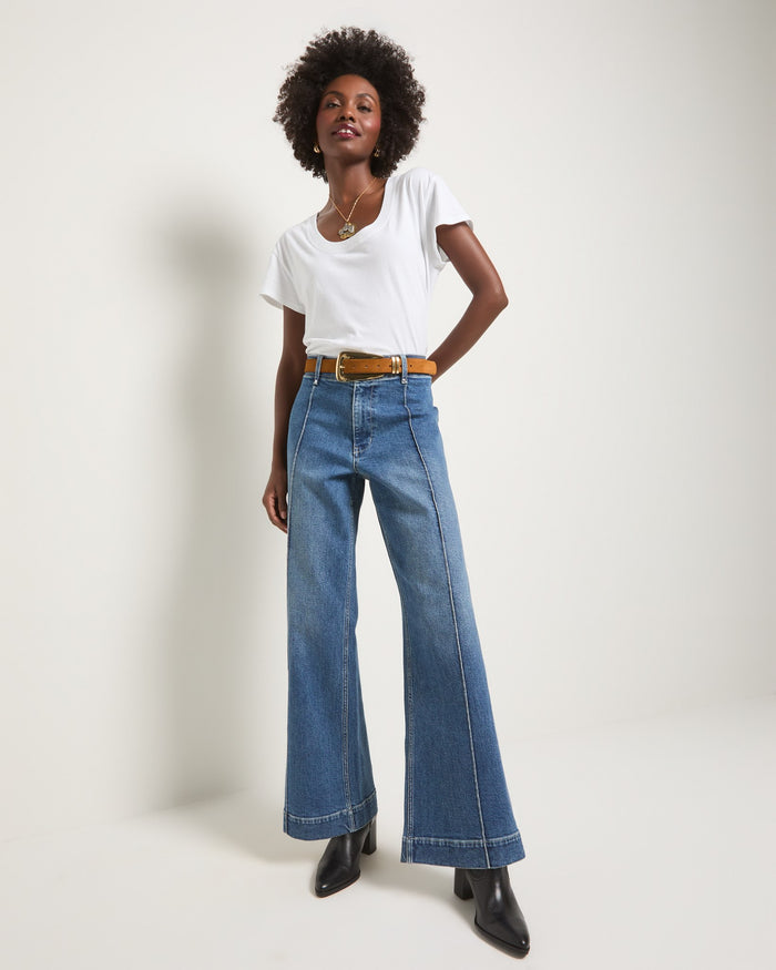 Swell $|& SEAS Pismo Wide Leg Jean - UGC On Fig