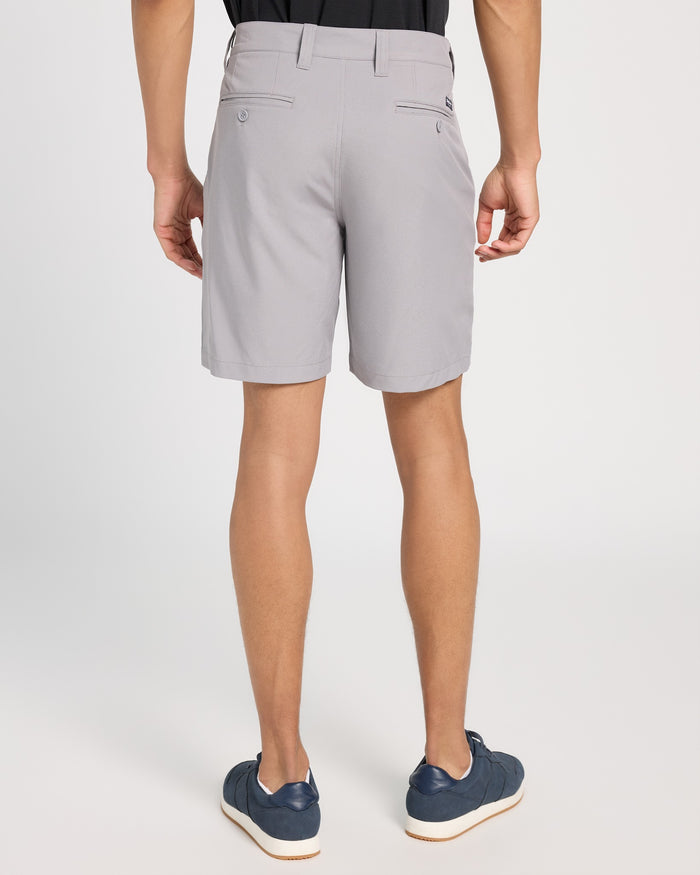 Med Grey $|& Flag & Anthem Pivot Performance Short - 8 Inch - SOF Back