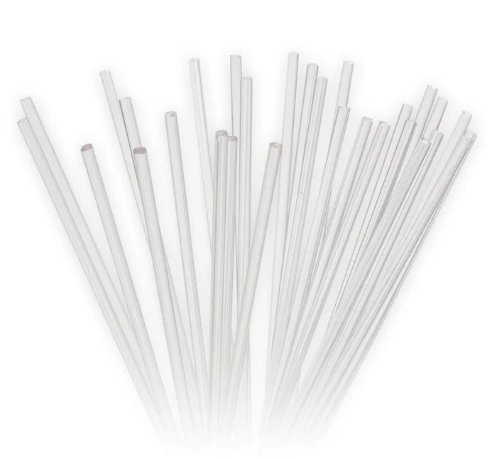 Plastic clear sprue bars 6gauge