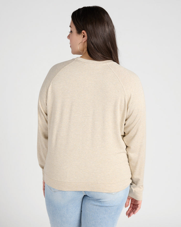 Marble $|& SEAS Beach Days Graphic Sweatshirt - SOF Back