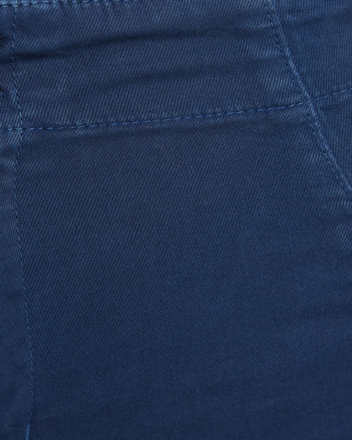 Dark Navy $|& Mica Denim High Rise Wide Leg Pants - SOF Detail