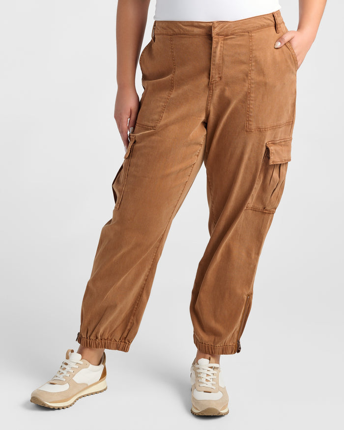 Toffee $|& Herizon Niki Cargo Pant - SOF Front