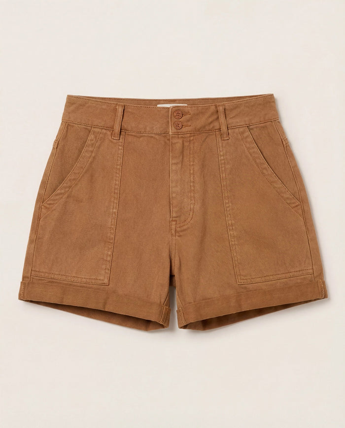 Camel $|& SEAS Ridgeline Short - Hanger Detail