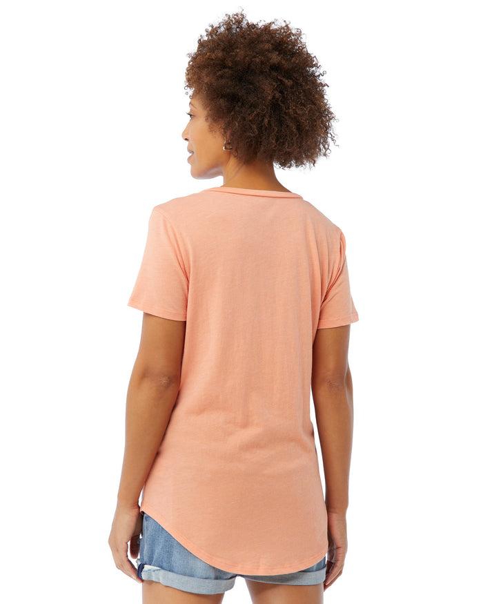 Melon $|& Z Supply Pocket Tee - SOF Back