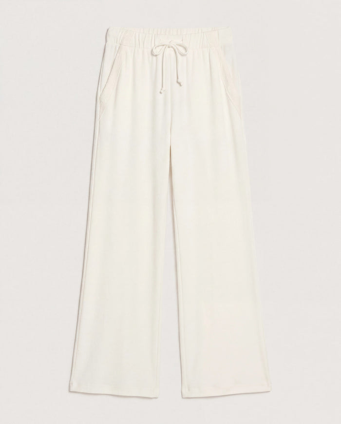 Cream $|& SEAS Posh Lounge Pant - Hanger Detail