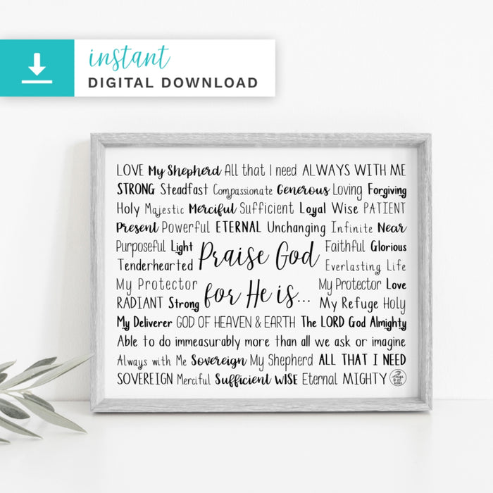 Praise God Digital Download