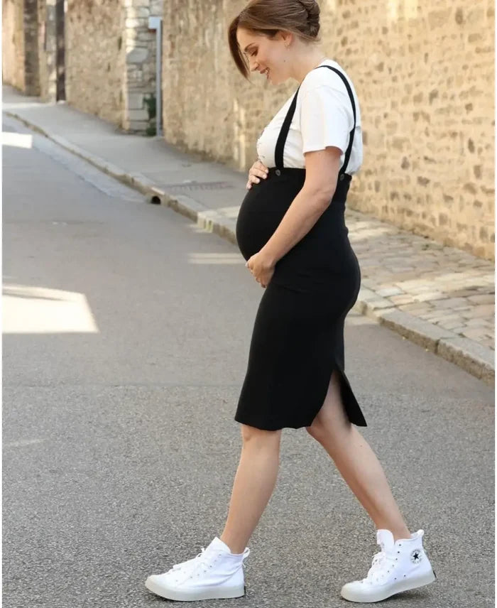Pregnancy pencil skirt Alicia black