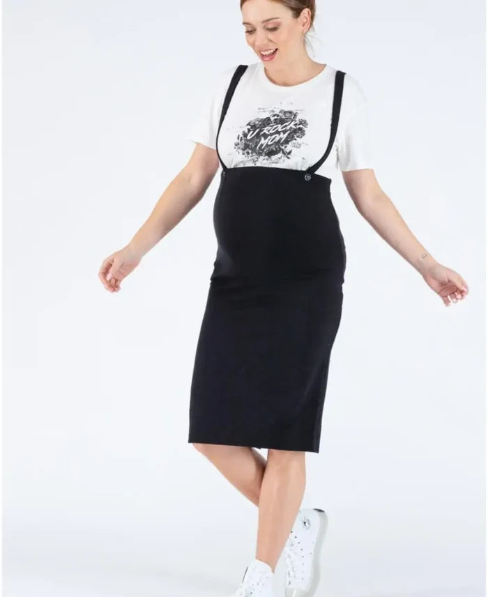 Pregnancy pencil skirt Alicia black