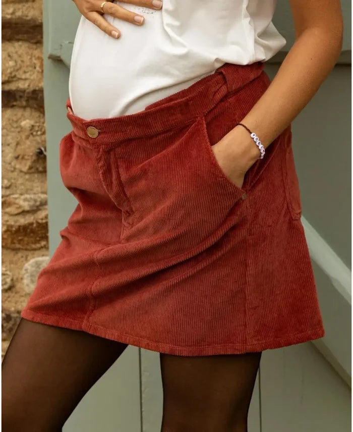 Pregnancy velvet skirt Bonnie havana