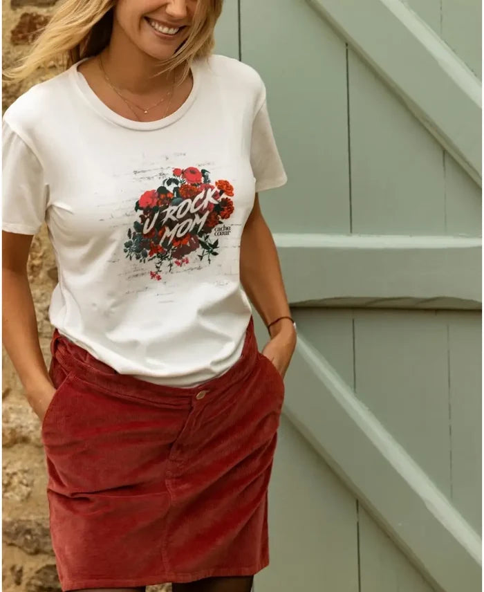 Pregnancy velvet skirt Bonnie havana