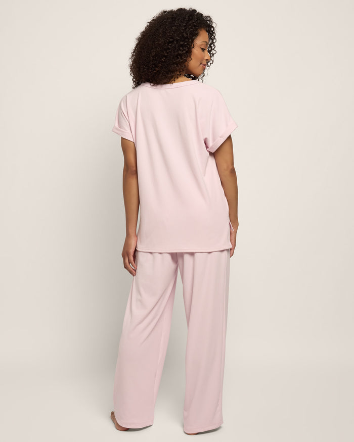 Peach Ice $|& SEAS Press Snooze Tee - SOF Back