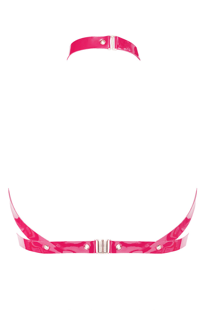 Punk Fuchsia halter bra by Secret Room