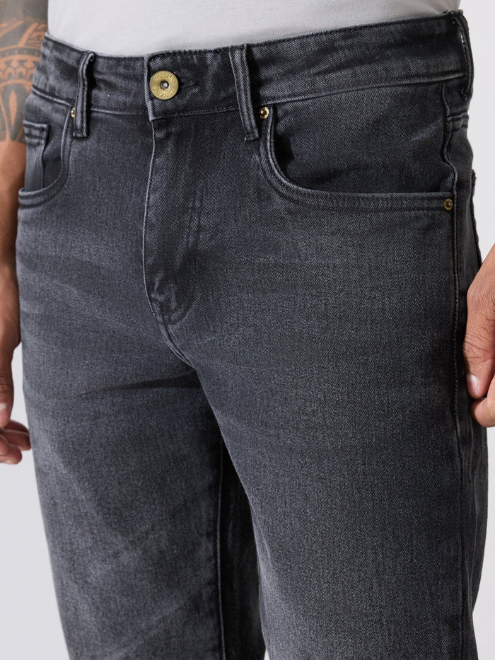 men's Black Shade Skinny Fit Jeans