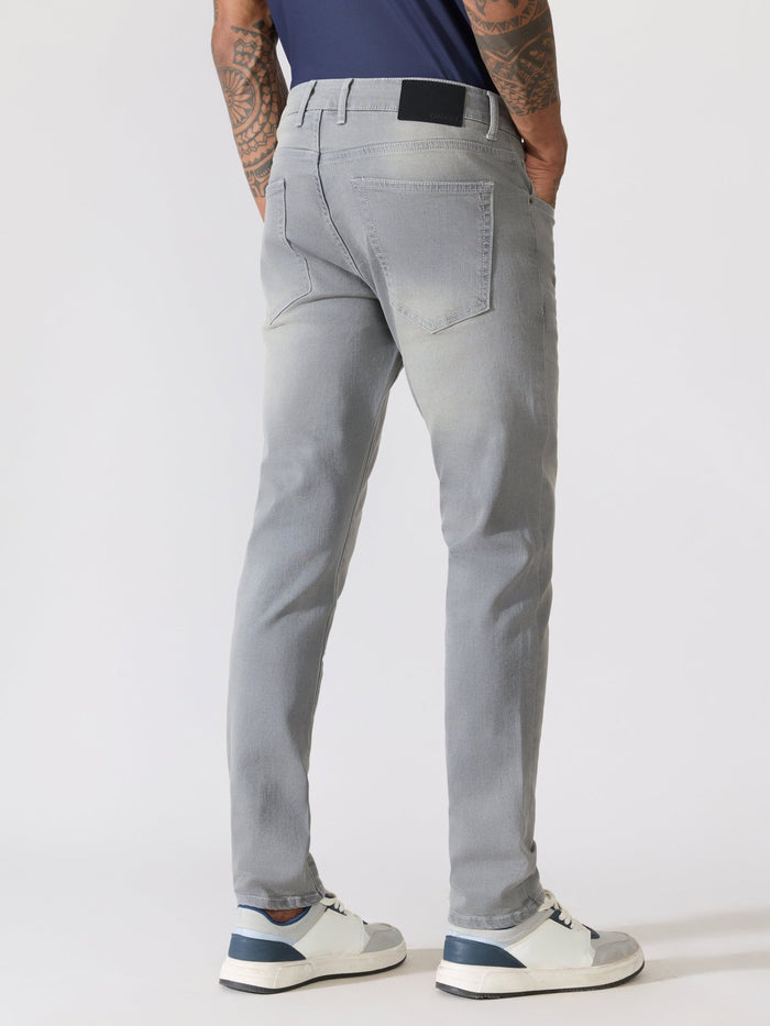 men's Grey Shade Skinny Fit Jeans