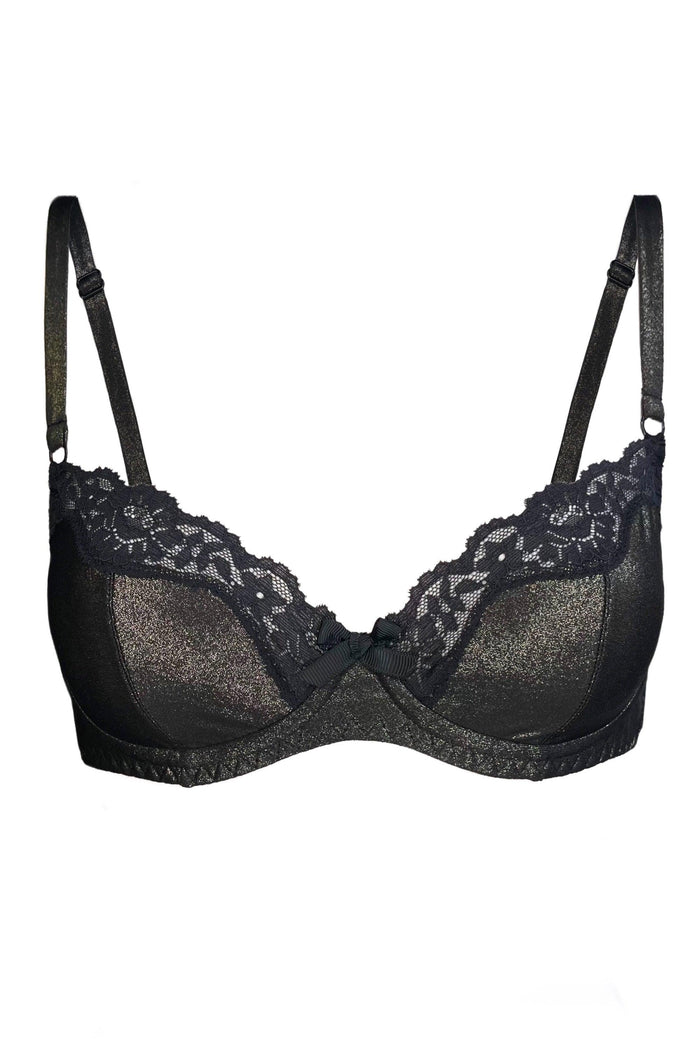 Ramonda black gold bra - yesUndress