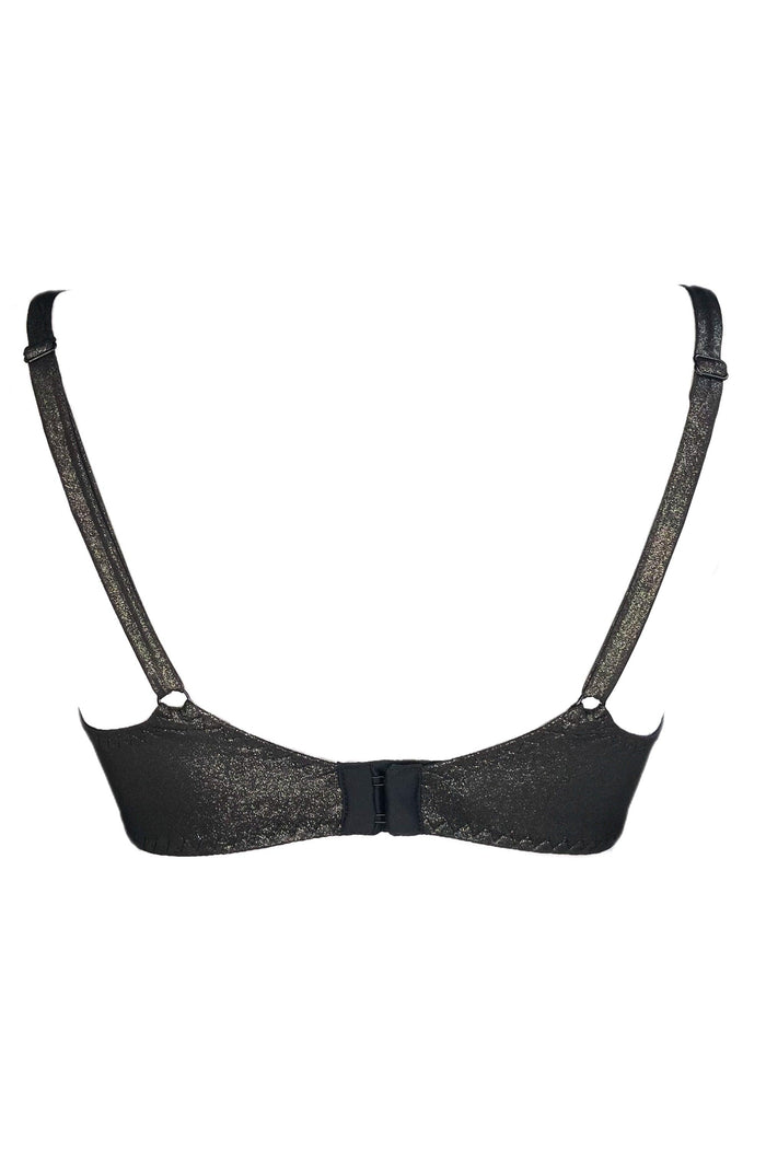 Ramonda black gold bra - yesUndress