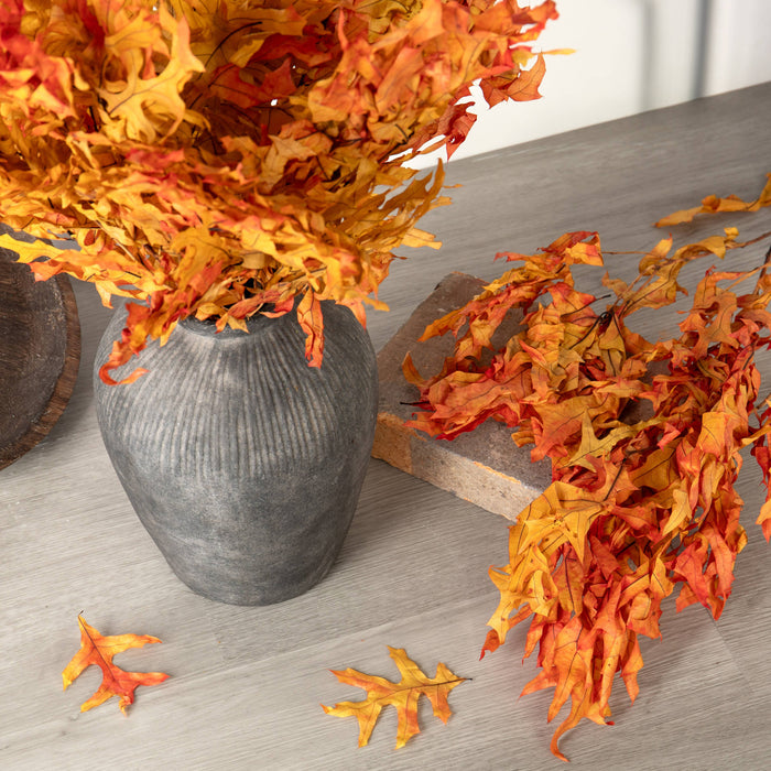 Real Pressed Dried Oak Bouquet