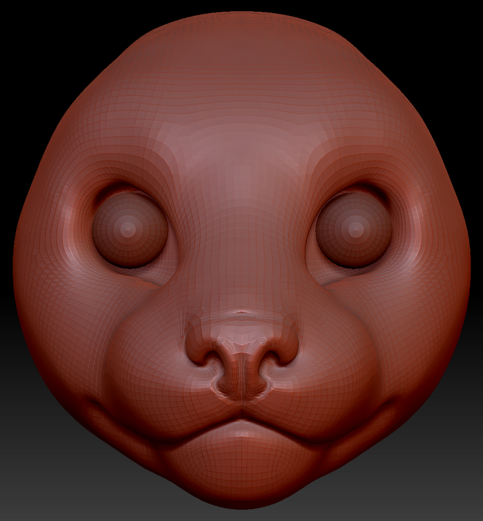 Realistic Bobcat/Lynx Head Base Variant 1