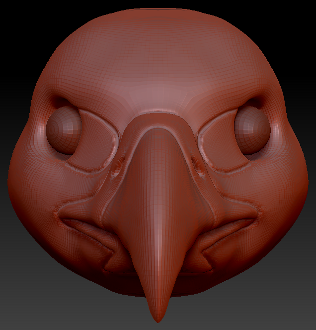 Realistic Gryphon/Eagle Head Base