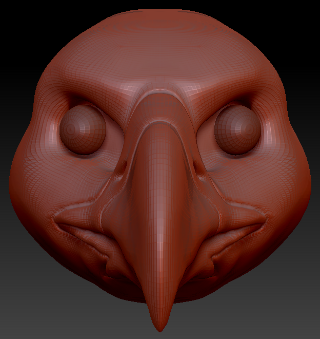 Realistic Harpy Gryphon/Eagle Head Base