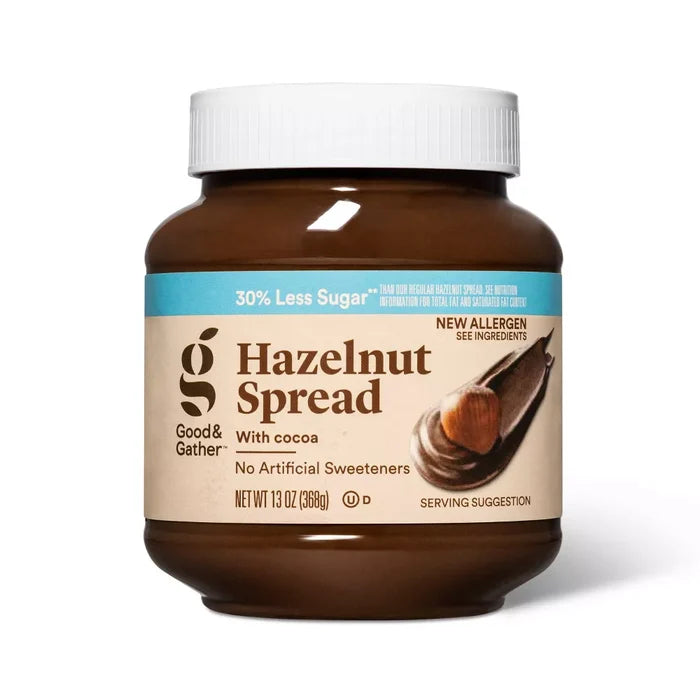 Reduced Sugar Chocolate Hazelnut Spread