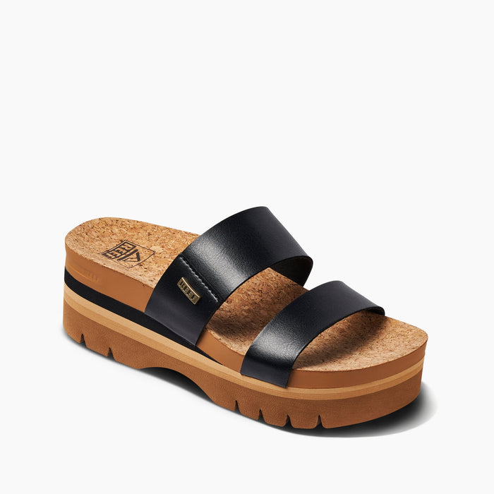 Reef Women's Cushion Vista Higher Footwear Reef Black 5