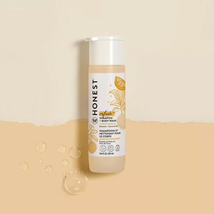 Refresh Shampoo + Body Wash- Citrus Vanilla