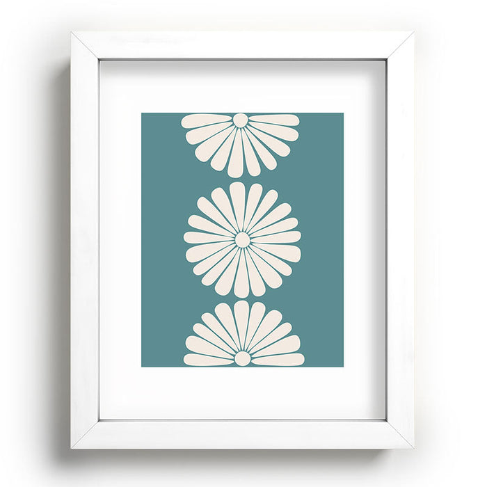 Retro Daisy XXIII Recessed Framing Rectangle
