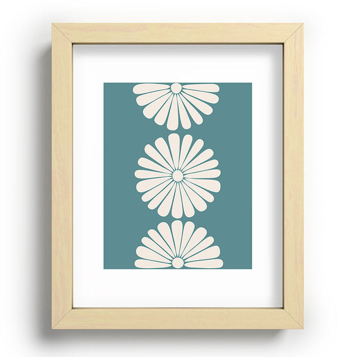 Retro Daisy XXIII Recessed Framing Rectangle