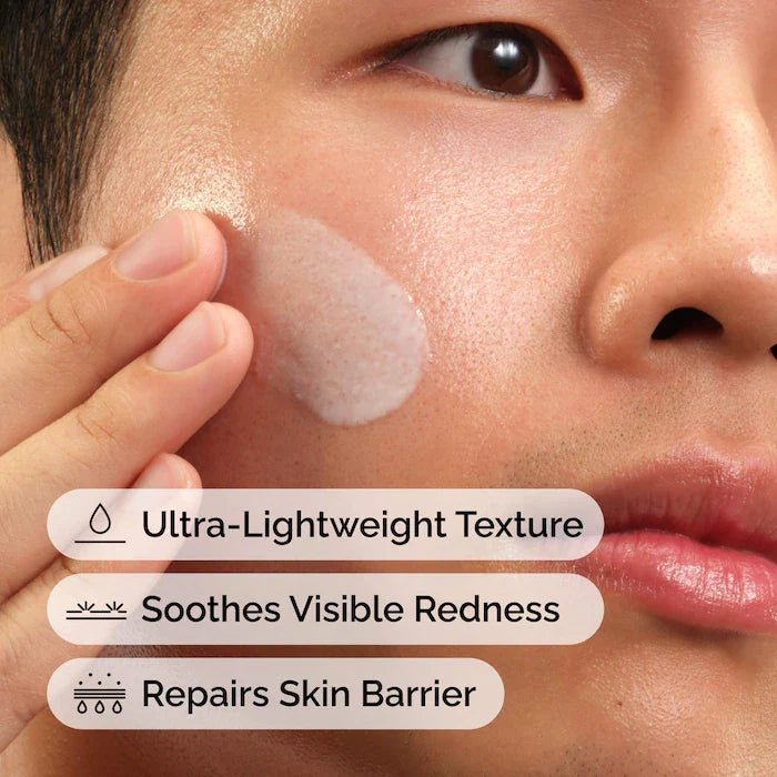 Rice Lipids + Ectoin Microemulsion Moisturizer for Soothing Hydration & Reduced Redness