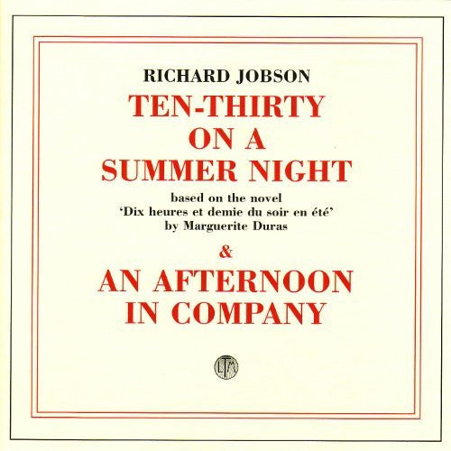 Richard Jobson - 1030 On a Summer Night / An Afternoon in Company