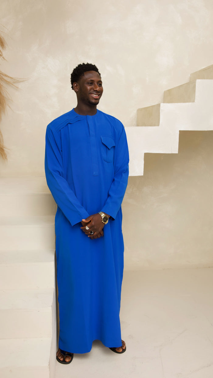Royal Blue Men’s Thobe