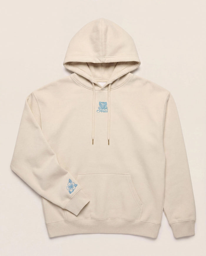 Cream $|& SEAS Ryder "Sun Chaser" Graphic Hoodie - VOF Detail