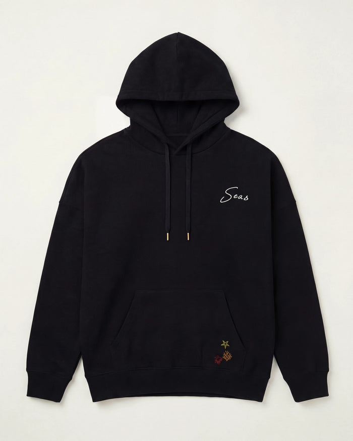 Midnight $|& SEAS Ryder "Tide Tripper" Graphic Hoodie - Hanger Back