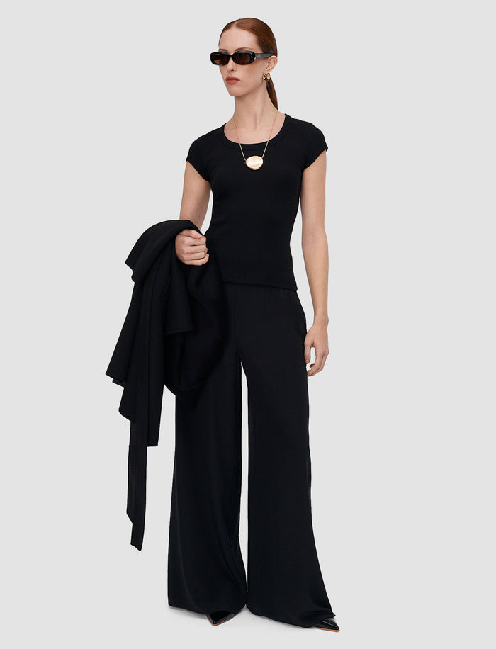 Saba Cotton Rib Top