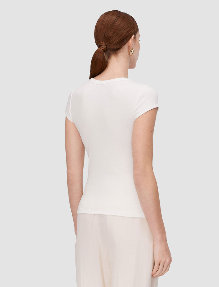 Saba Cotton Rib Top