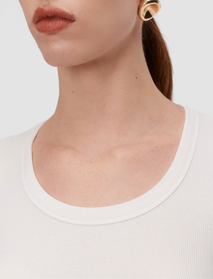 Saba Cotton Rib Top