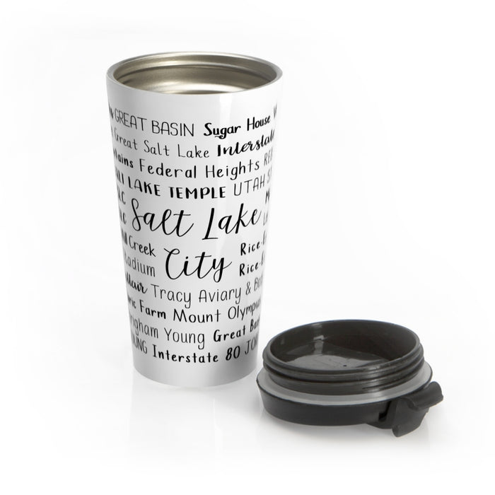 Salt Lake City, UT Travel Mug
