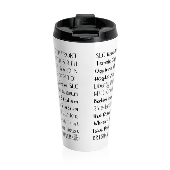 Salt Lake City, UT Travel Mug