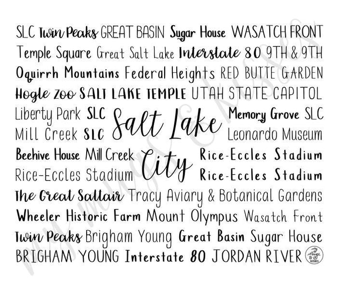 Salt Lake City, UT Travel Mug