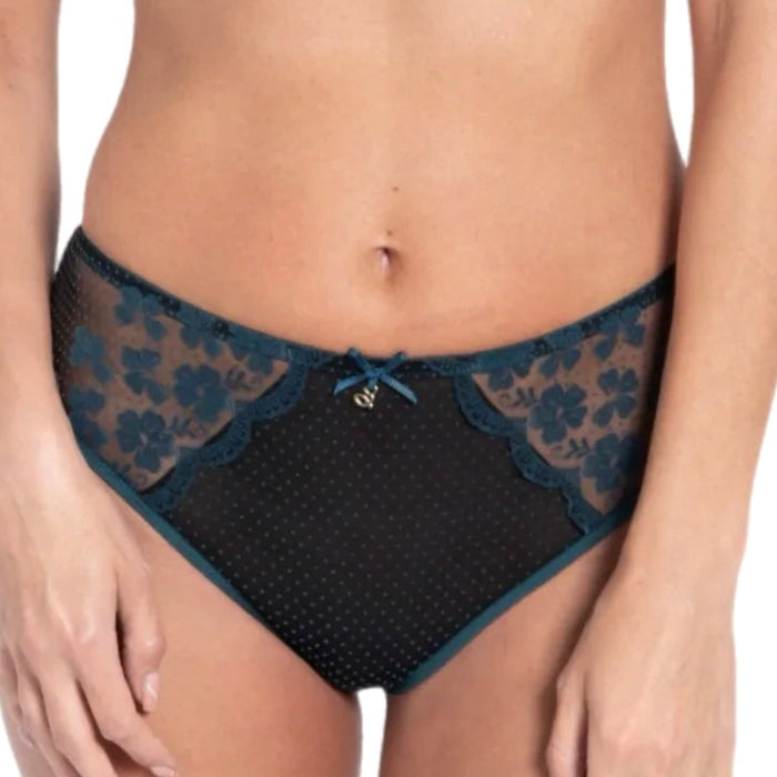 Samanta Lingerie Scarlett Cheeky Brief Azure