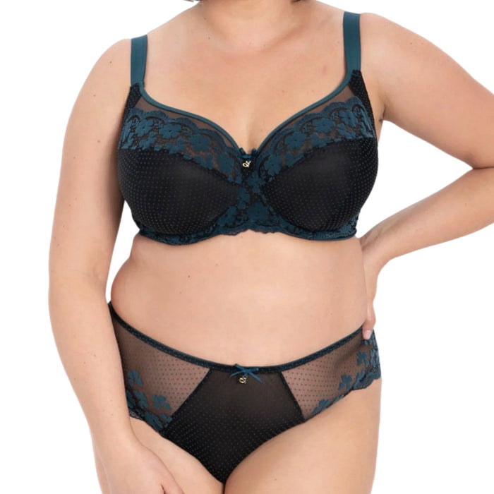Samanta Lingerie Scarlett Midi Brief Azure