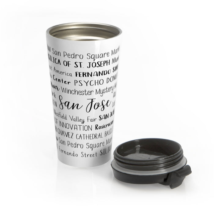 San Jose, CA Travel Mug
