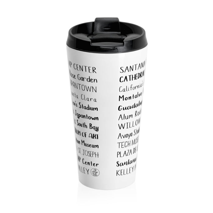 San Jose, CA Travel Mug