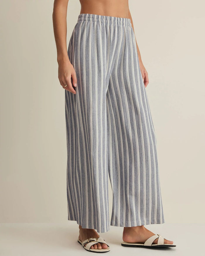 Summer Stone $|& Z Supply Scout Knit Striped Pant - Hanger Front