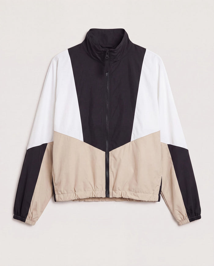 Black $|& Thrive Société Seamed Jacket - Hanger Detail
