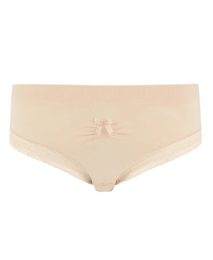 Seamless low waist shorts Milk blush - Slip