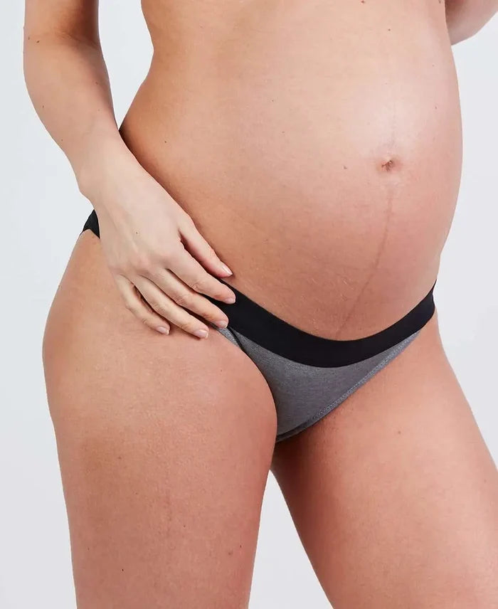 Serena Maternity Brief grey